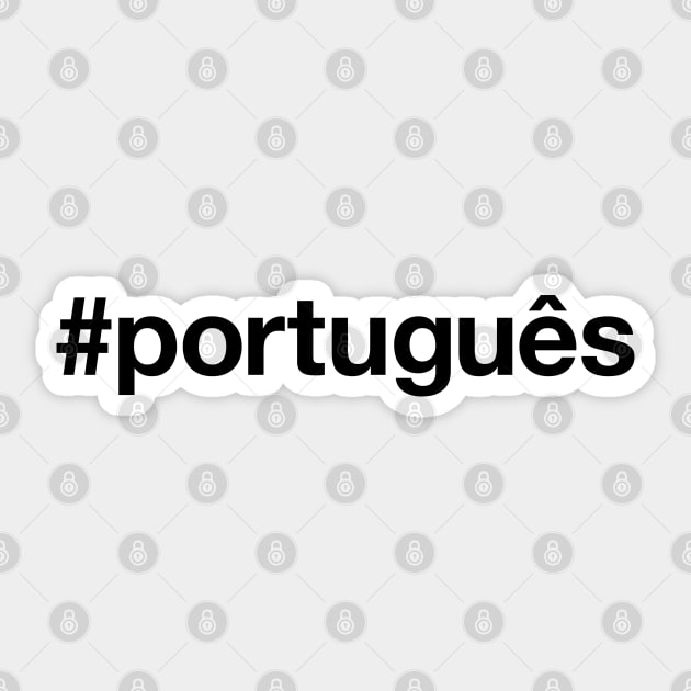 PORTUGUESE Hashtag Sticker by eyesblau